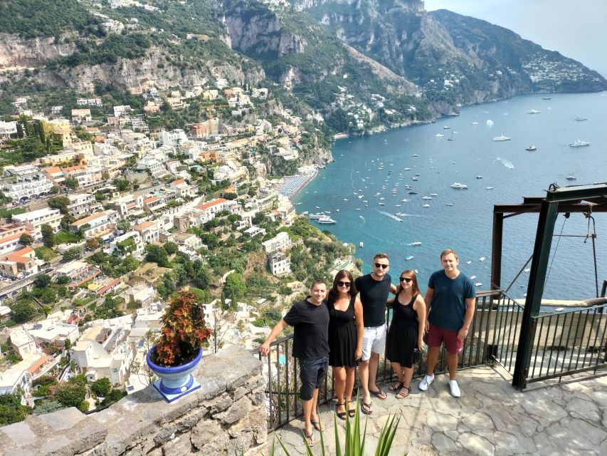 From Naples/Salerno : Positano , Pompeii & Sorrento Day Tour - Positano: one hour among stairs and ceramics