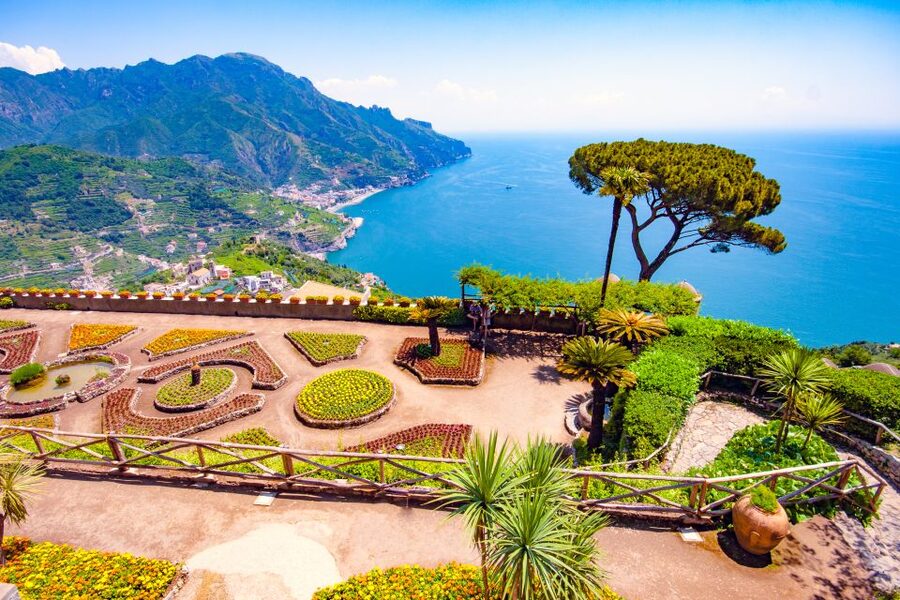 From Naples: Shore Excursion to Positano, Amalfi and Ravello - Ravello and the high view over the Tyrrhenian Sea