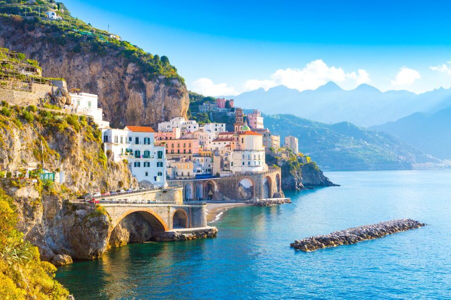 From Naples: Shore Excursion to Positano, Amalfi and Ravello - Positano, where the houses tumble toward the sea