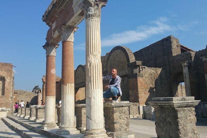 From Naples: Skip the Line Pompeii Guided Tour – Small Group - Leaving Naples by shared minibus