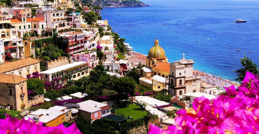 From Naples: Sorrento, Positano, Amalfi and Ravello Tour - Positano: a quick walk through the cliffside village