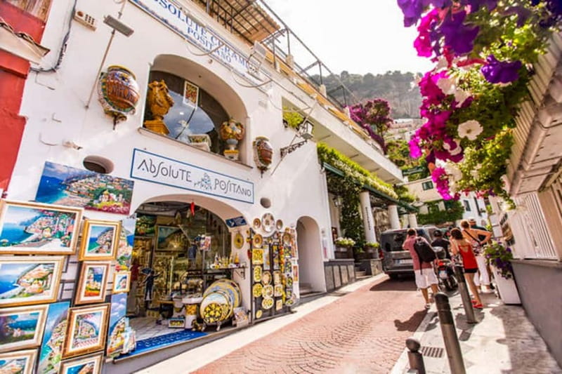 From Naples-Tour with small groups to the Amalfi Coast - Positano: dramatic views, steep streets