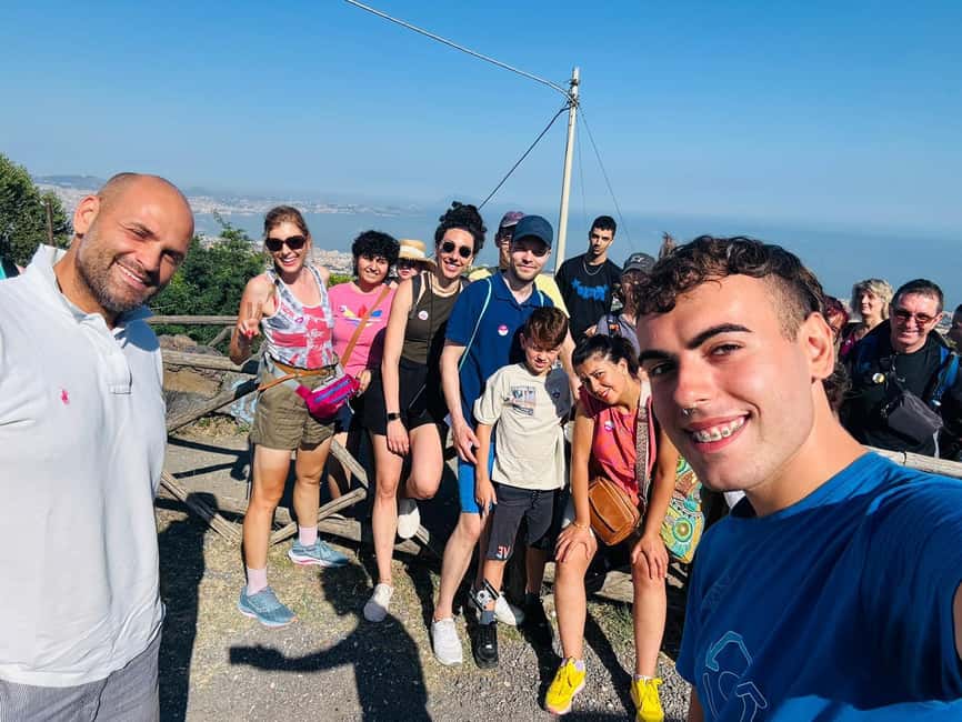From Naples: Vesuvius Easy Tour - The crater walk is short but quite steep
