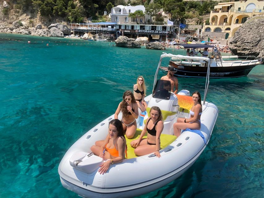 From Sorrento:Capri tour (half day) - Captain Service and Sea Conditions