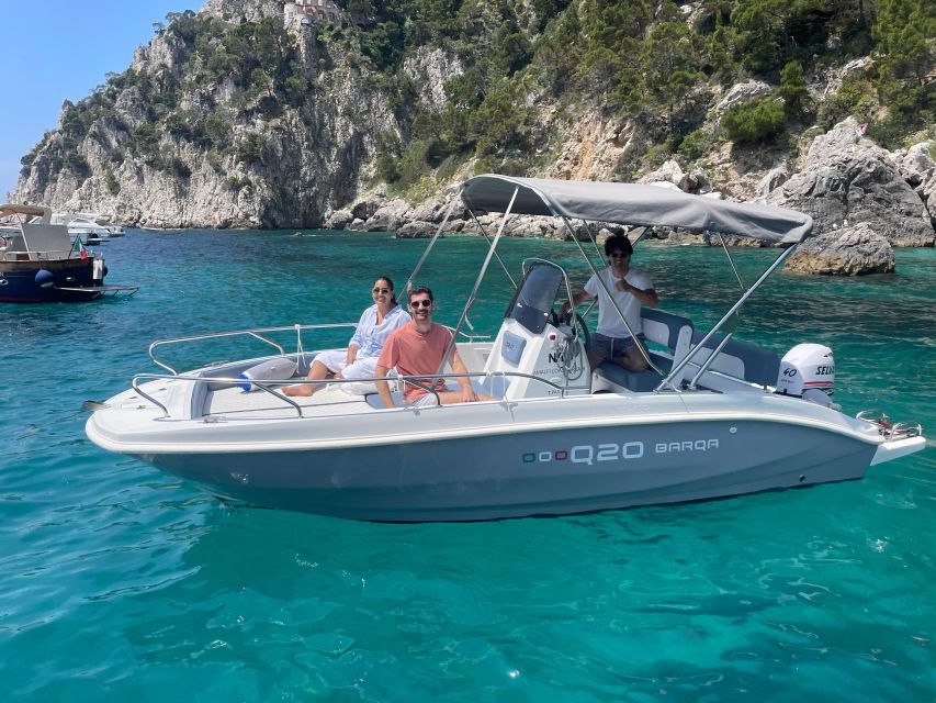 From Sorrento: Private Capri tour & Blue Grotto - Three hours around Marina Piccola