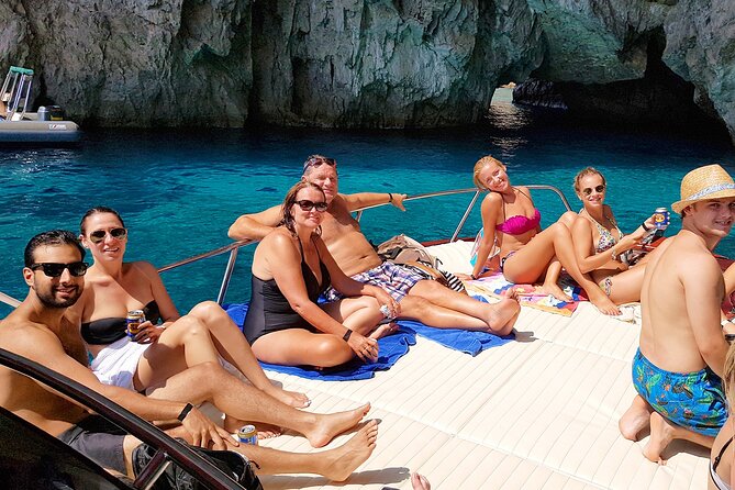 Full day Capri Island Small Group Boat Tour from Naples - Marina Piccola is the practical swimming stop
