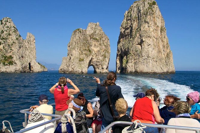 Full Day Capri Tour from Pompeii by Small Ferry Boat - Key points to know before booking