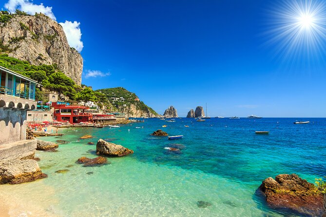Full Day Capri Tour from Pompeii by Small Ferry Boat - The minibus connection from Via Roma