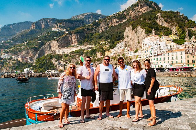 Full day Small Group Boat Tour of the Amalfi Coast from Naples - Li Galli: a short swim near Positano