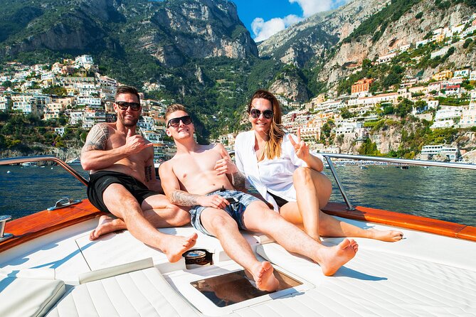Full day Small Group Boat Tour of the Amalfi Coast from Naples - Praiano and the Fjord of Furore from the boat