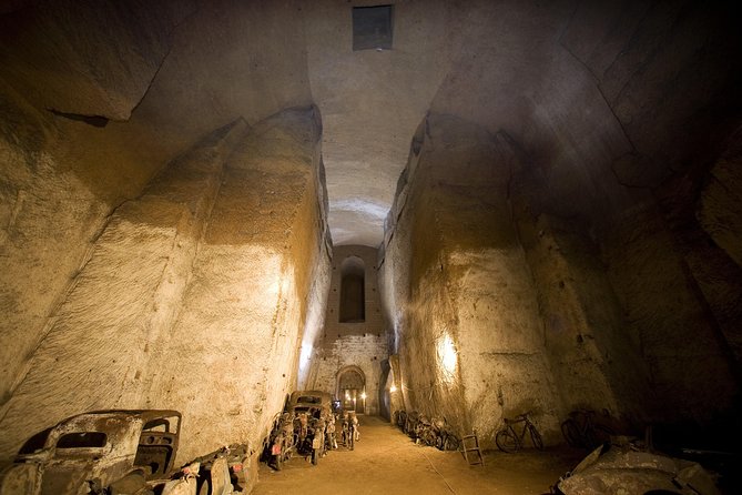 Galleria Borbonica Entrance Ticket in Standard Route - The steep descent into the Bourbon Tunnel