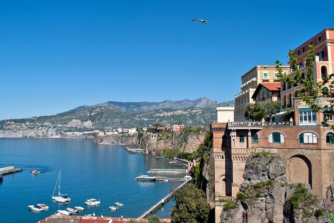 Group Tour to Sorrento, Positano, Amalfi with Optional Boat Ride - The day at a glance