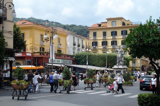 Group Tour to Sorrento, Positano, Amalfi with Optional Boat Ride - What the schedule really means