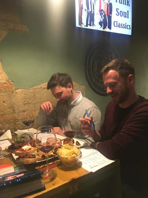 Guided, FUN Wine Tasting in Naples City Center - The larger-group terrace option
