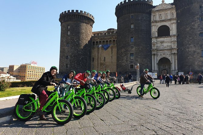 Guided tour of Naples by FAT electric bike - Castel dell’Ovo and the seafront pause
