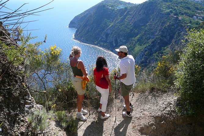 Half-day east coast hike in Ischia island with pick-up - Castello Aragonese from the countryside