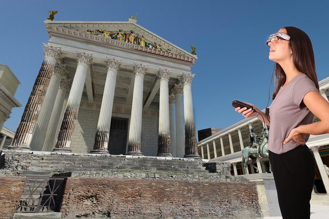 Herculaneum 3D Skip the line Walking Tour - How the AR glasses actually work