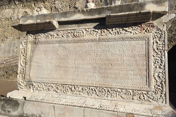 Herculaneum Private Walking Guided Tour 2 hours - Who will get the most from this tour?