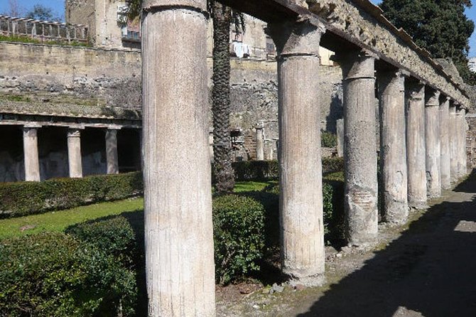 Herculaneum Ruins Private Half-Day Tour - Arrival at the ruins and the two-hour visit