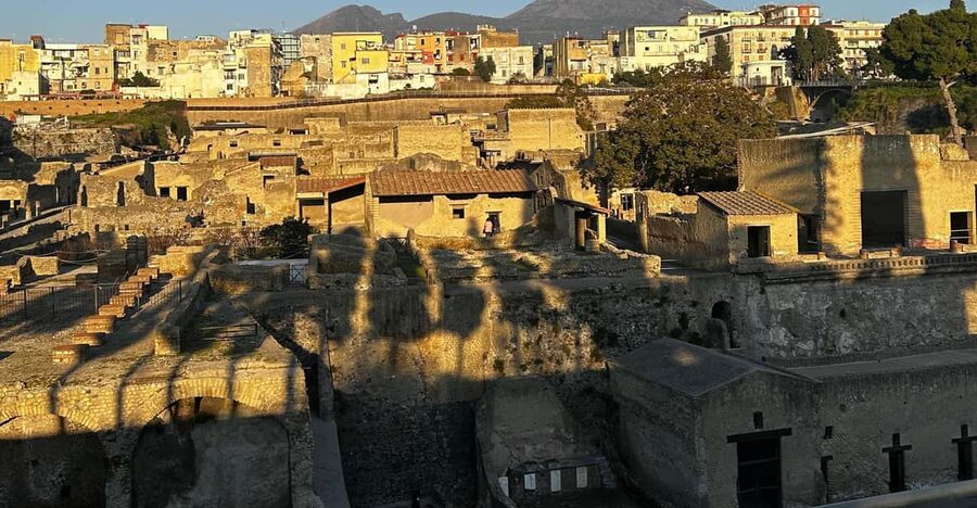 Herculaneum - Small Group Tour (admission included) - Starting with Vesuvius and the 79 A.D. eruption
