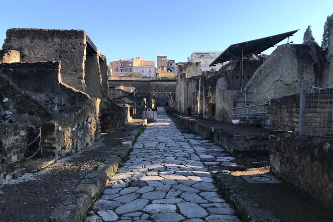 Herculaneum - Small Group Tour - Shops, baths, and the old main street