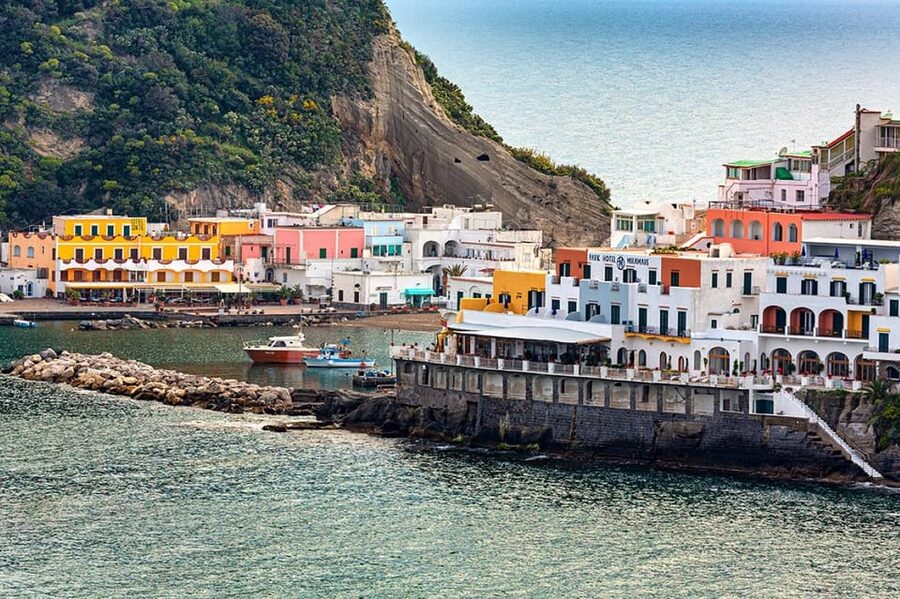 Ischia: Sant'Angelo e Maronti with Transfers from Naples - The 40-Minute Ride Across Ischia