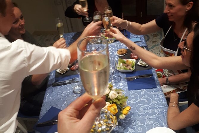 Learn To Make Fresh Pasta With Love in Naples - Dessert with limoncello and almond biscuits