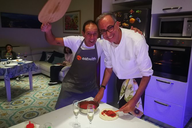 Make Neapolitan Pizza With A View Of Naples - Arriving at Viale Privato Farnese at 6:00 pm