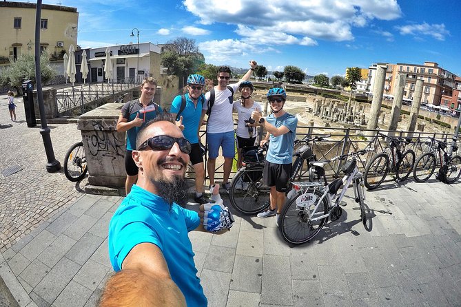 Naples And Campi Flegrei Bike Tour - Lake Avernus, a slower stretch beside the crater