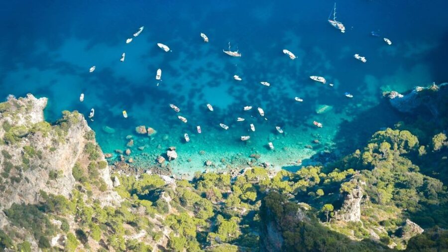 Naples: Capri Transfer with Island Boat Tour and Free Time - Leaving Naples by ferry