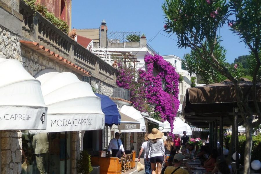 Naples: Day Trip to Pompeii and Capri - The hydrofoil to Capri