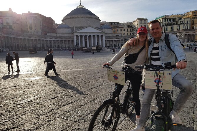 Naples electric bike tour Partenope - From Piazza del Gesù to the old heart of Naples