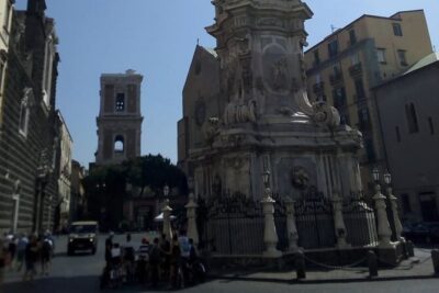Naples electric bike tour Partenope