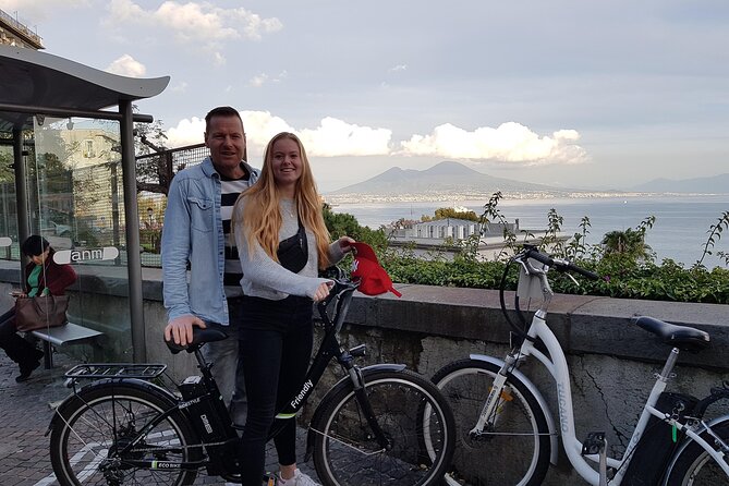 Naples electric bike tour Partenope - Along the Lungomare to Castel dell’Ovo