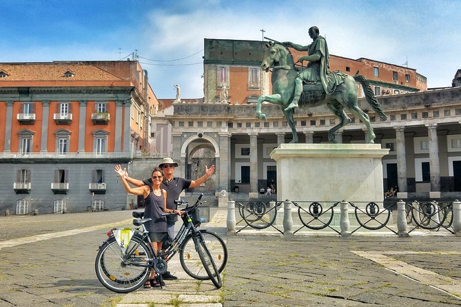 Naples Guided Tour by Bike - Piazza del Plebiscito closes the loop