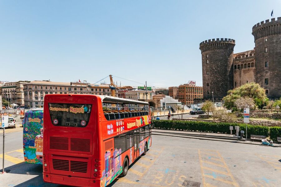 Naples: Hop-on Hop-off Bus Tour 24-Hour Ticket - Line B follows the bay toward Posillipo