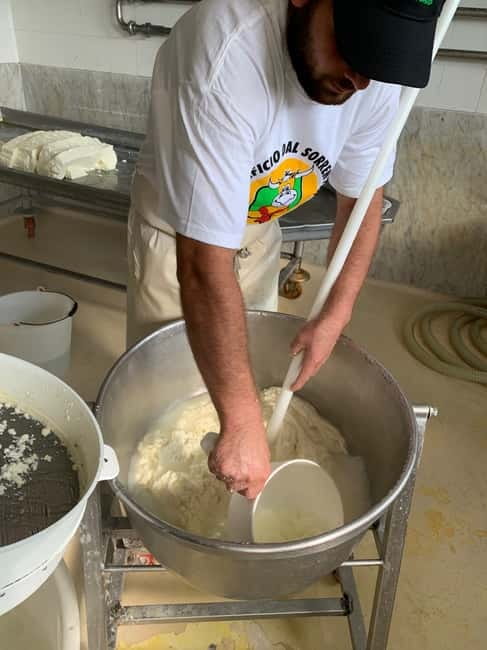 Naples: Mozzarella experience - From Rione Alto to a working Naples dairy