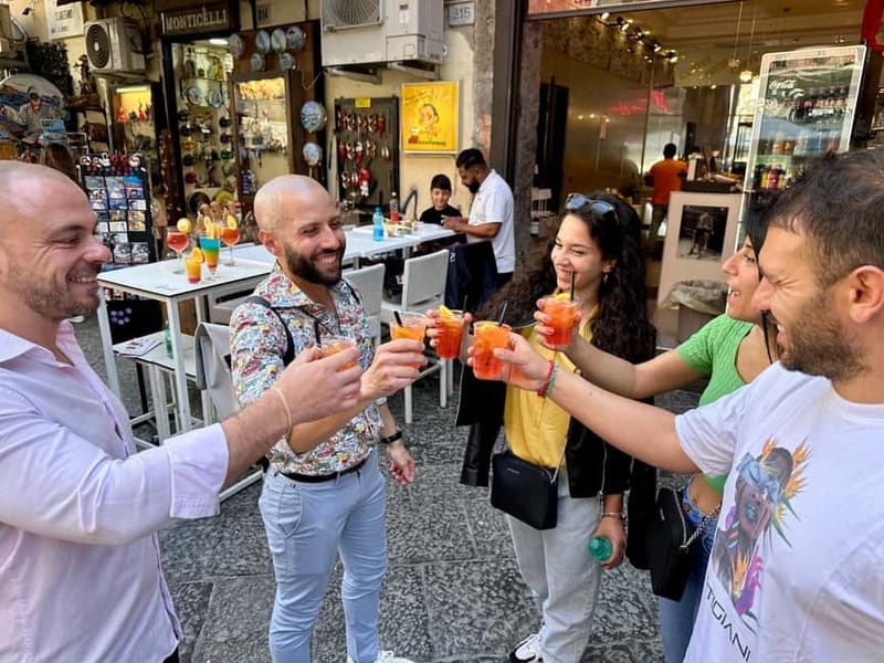 Naples: Old City Center Street Food Tour with Spritz - Meeting at Piazza Bellini beside Greek ruins