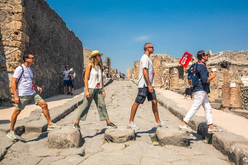 Naples or Sorrento: Full-Day Pompeii and Mount Vesuvius Tour - Pompeii: a focused walk through an ancient city