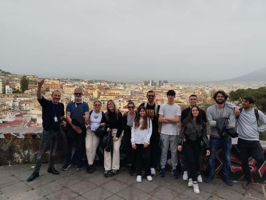 Naples Panoramic walking tour thourgh La Pedamentina scale - Stories, Anecdotes, and the Right Kind of Guide