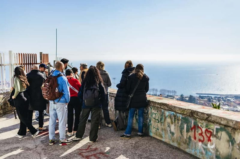 Naples: Panoramic Walking Tour with Funicular - Walking down the Petraio stairs