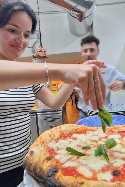 Naples: Pizza Making Class with Local Pizzaiolo - Basil, buffalo mozzarella, and the wood-fired oven