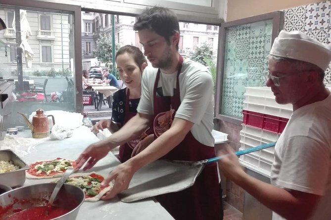 Naples Pizza-Making: From Dough to Dessert & Wine at Pizzeria - Key points at a glance