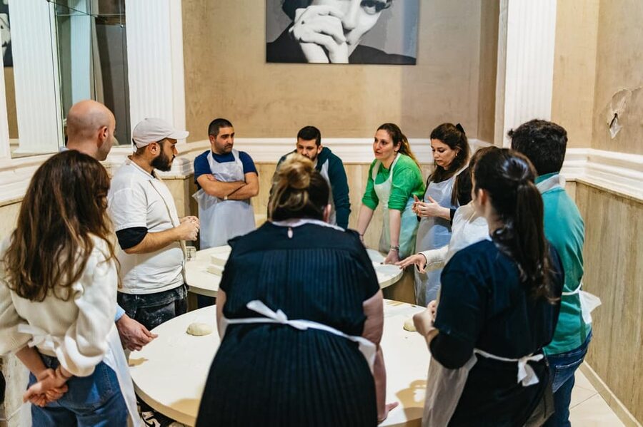 Naples: Pizza-Making Workshop with Drink and Appetizer - Starting at Naplesbay Cooking Lab near Duomo