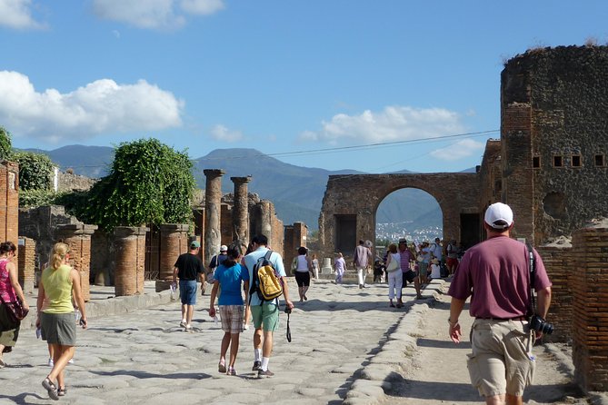 Naples: Pompeii & Mt Vesuvius All-Inclusive Small Group w/ Lunch - Pompeii first, then the volcano