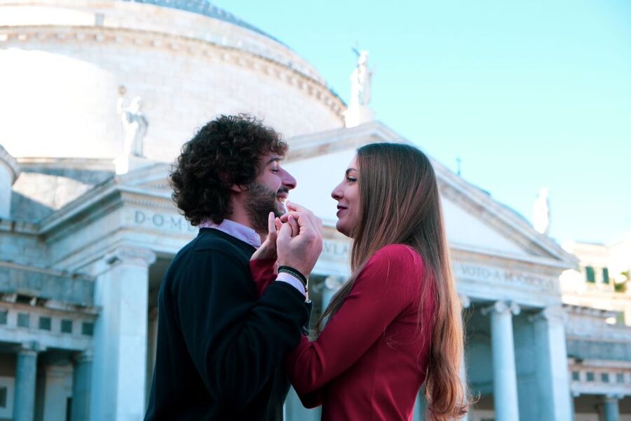 Naples: Private Photoshoot Plebiscito and Vesuvio View - What Happens During the 45-Minute Session