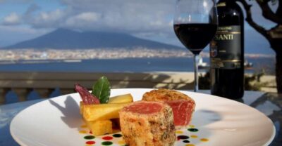 romantic dinner on the rooftop terrace