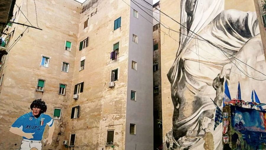 Naples: Royal Palace and Spanish Quarter Private Tour - The Scalone D’Onore and Court Theatre