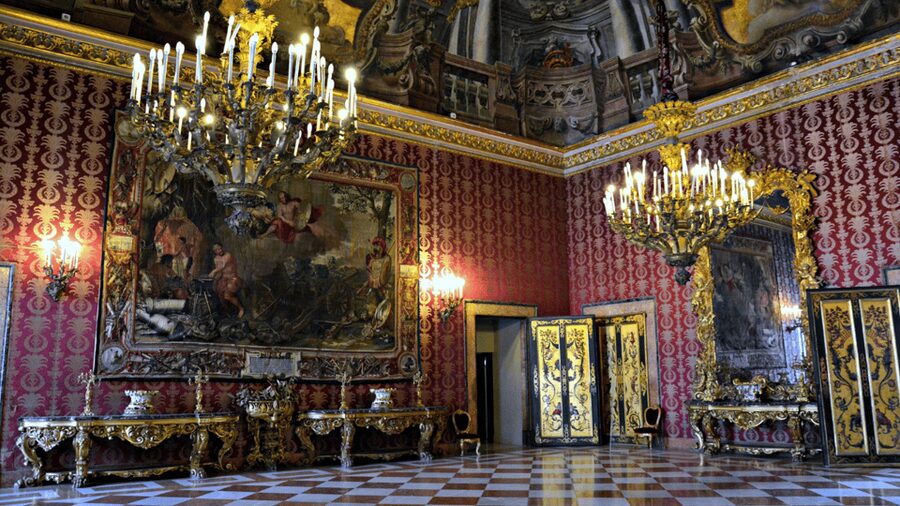Naples: Royal Palace Entry Ticket with Digital Audio Guide - The marble staircase and royal state rooms