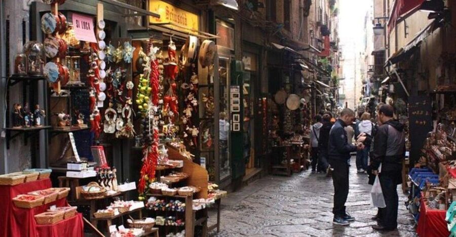 Naples : Spanish Quarter & Maradona Street Art Tour - Starting at Piazza del Plebiscito